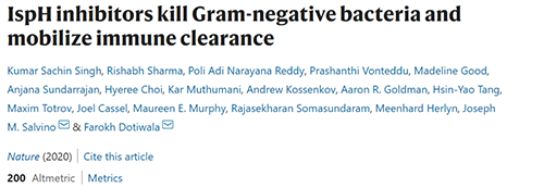 Nature：无惧细菌耐药性的新型抗生素诞生了！