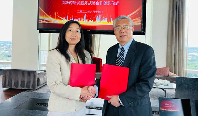 【美·记闻】加码AI赋能创新药研发，HJC黄金城平台与苏州朗睿达成战略合作